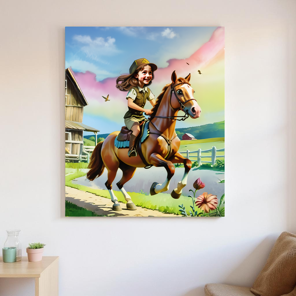 Whispers of the Countryside: Personalized Poster