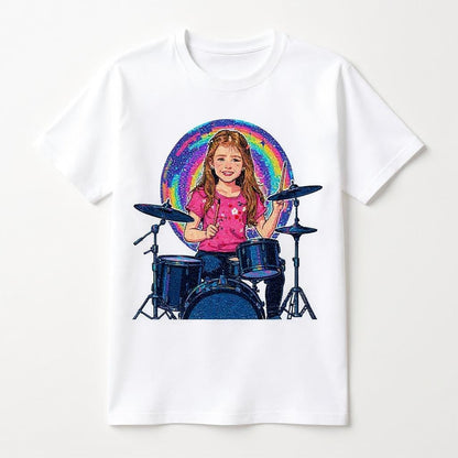 The Drummer - Custom Photo T-shirt