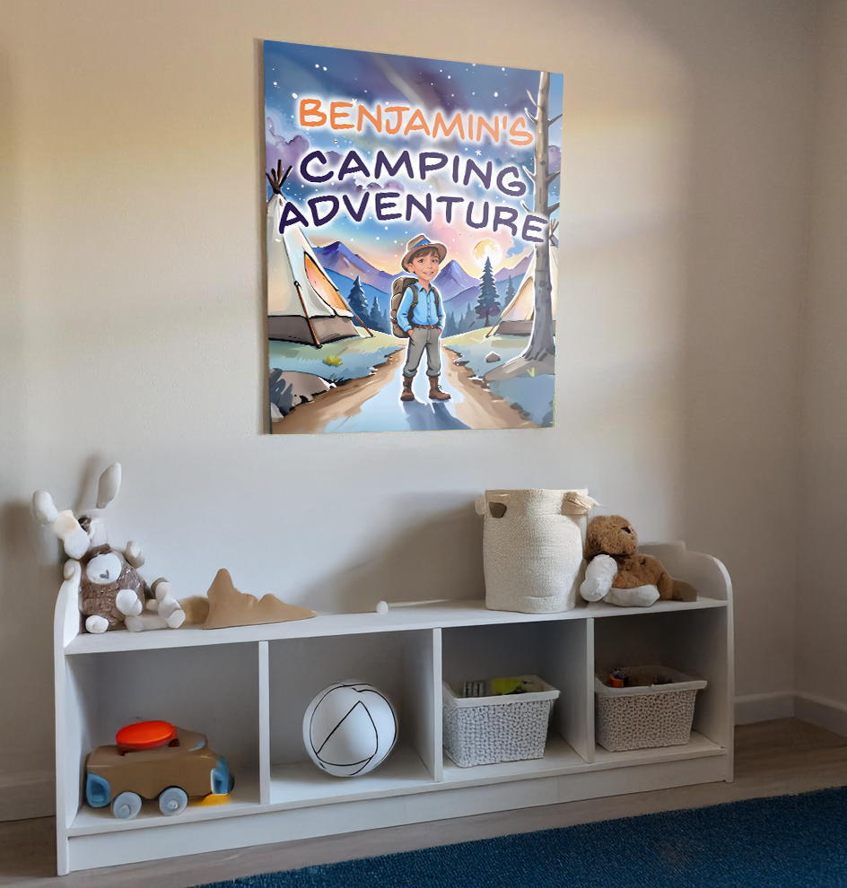 Your Camping Adventure: Personalized Companion Poster