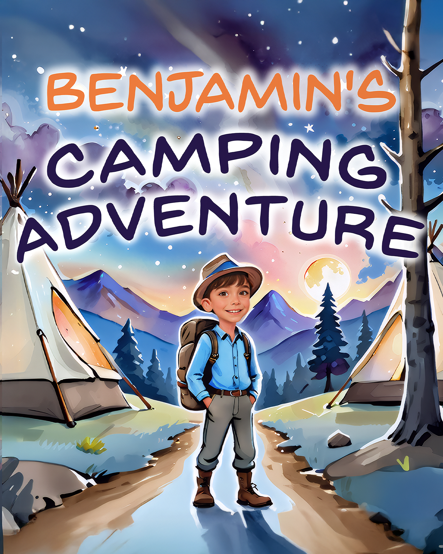 Your Camping Adventure: Personalized Companion Poster